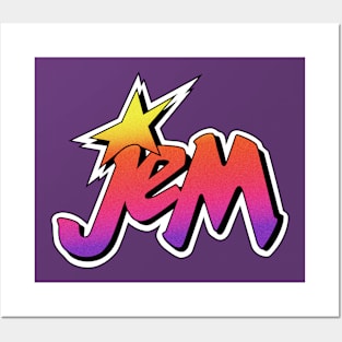 Jem Logo Posters and Art